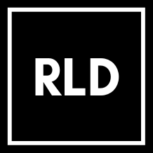 RLD in black box with white border